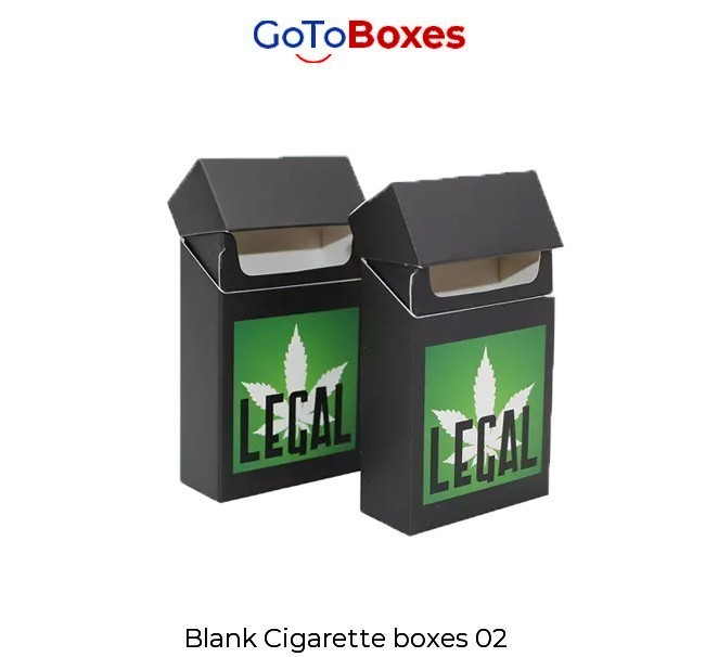 Blank Cigarette boxes